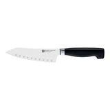 Zwilling Four Star 5.5-inch Rocking Hollow Edge Santoku Knife