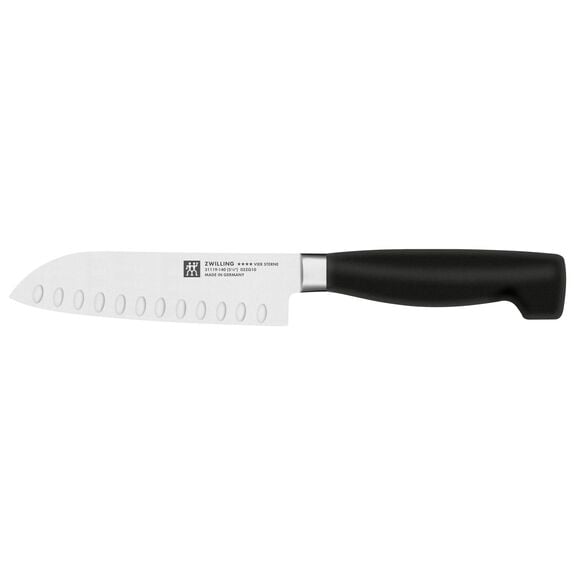 Zwilling Four Star 5.5-inch Hollow Edge Santoku Knife