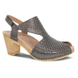 Dansko Women's Teagan Sandal - Gunmetal Metallic Gunmetal Metallic