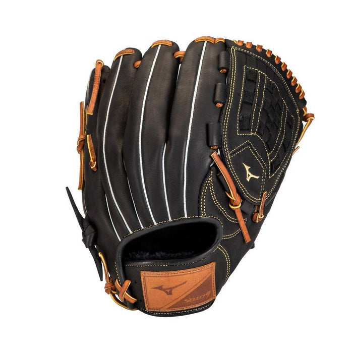 MIZUNO Select 9 12in Pitcher Baseball Glove RH Black brown