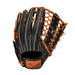 MIZUNO Select 9 12.5in Outfield Baseball Glove LH Black brown