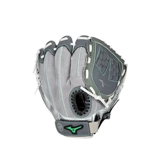 MIZUNO Prospect Finch Series 11in Youth Softball Glove RH Grey white