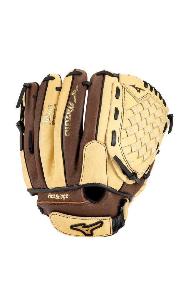 MIZUNO Prospect Paraflex Series 11in Youth Baseball Glove RH Brown