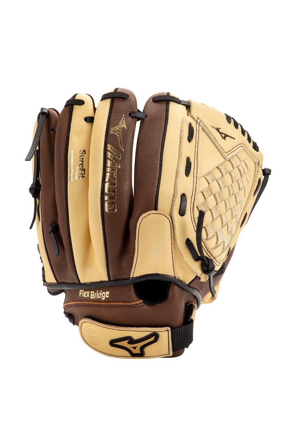 MIZUNO Prospect Paraflex Series 11.5in Youth Baseball Glove RH Brown