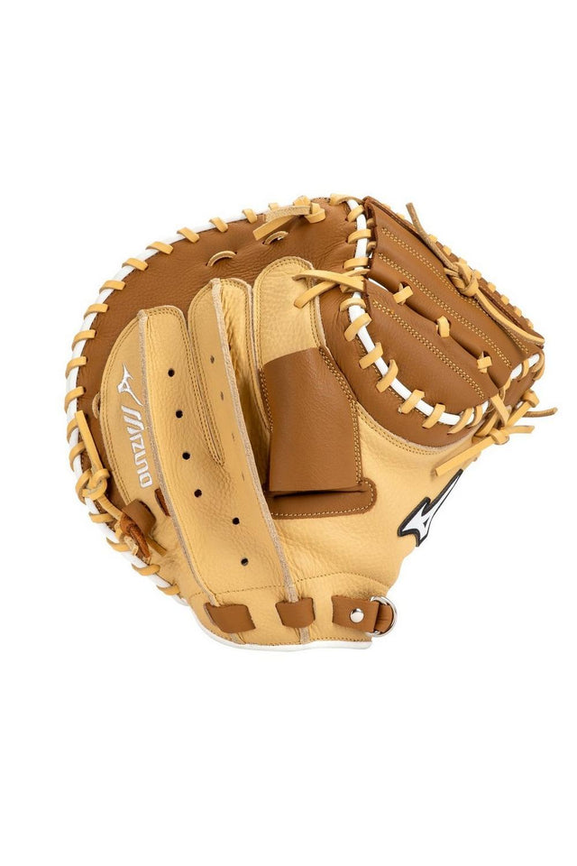 MIZUNO Franchise Series 33.5In Baseball Catcher's Mitt RH Tan brown