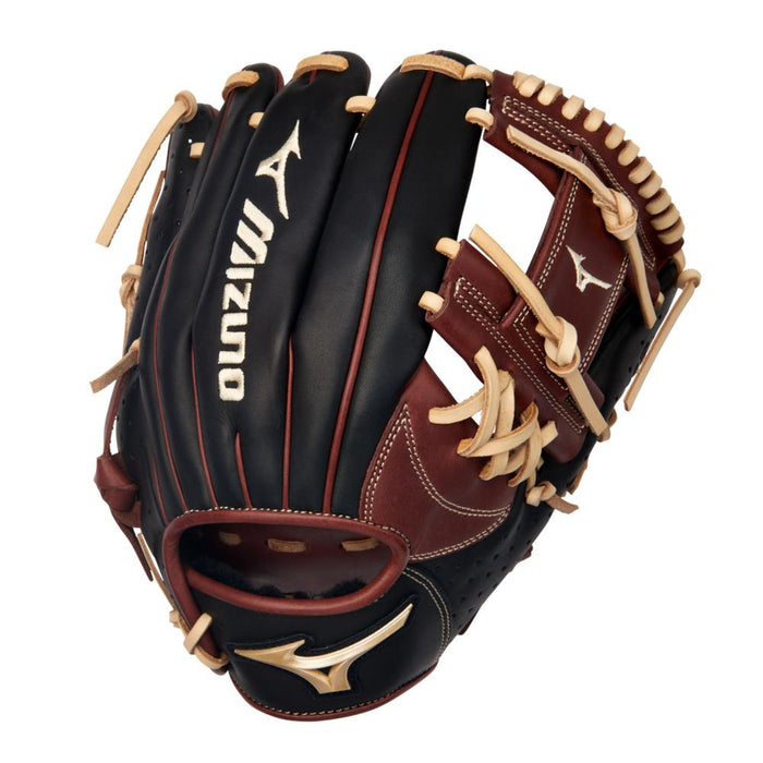 MIZUNO Prime Elite 11.75in Infield Baseball Glove RH Black brown