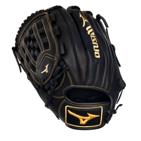 MIZUNO MVP Prime 12in Pitcher/Outfield Baseball Glove RH Blackalmond