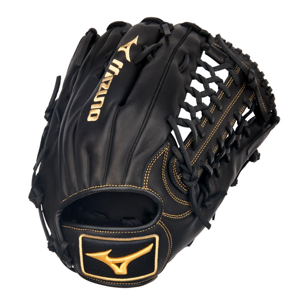 MIZUNO MVP Prime 12.75in Outfield Baseball Glove RH Blackalmond