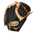 MIZUNO Samurai 33" Youth Baseball Catcher's Mitt RH Black almond