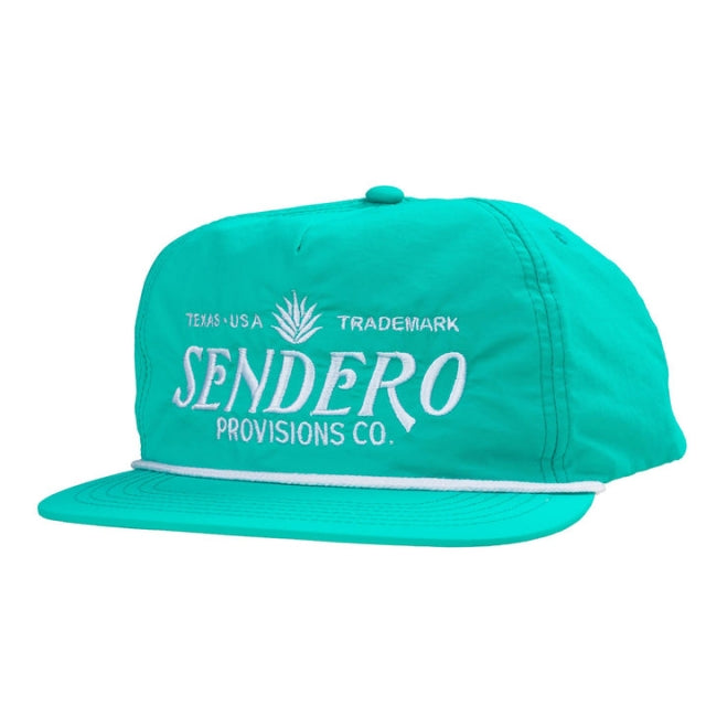 Sendero Provisions Logo Hat Teal/white
