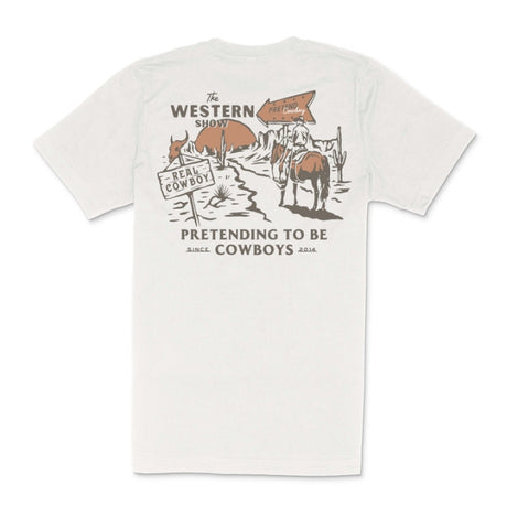 Sendero Provisions Western Show T-shirt Vintage white