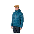 Big Agnes Mens Shovelhead Jacket - 650 Rds Downtek Legion blue/tapestry