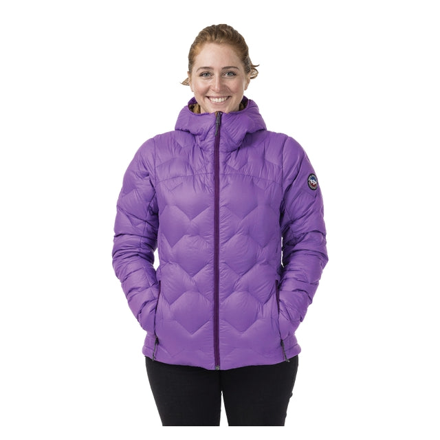 Big Agnes Womens Luna Jacket - 650 Rds Downtek Chive blosm/brnz brn
