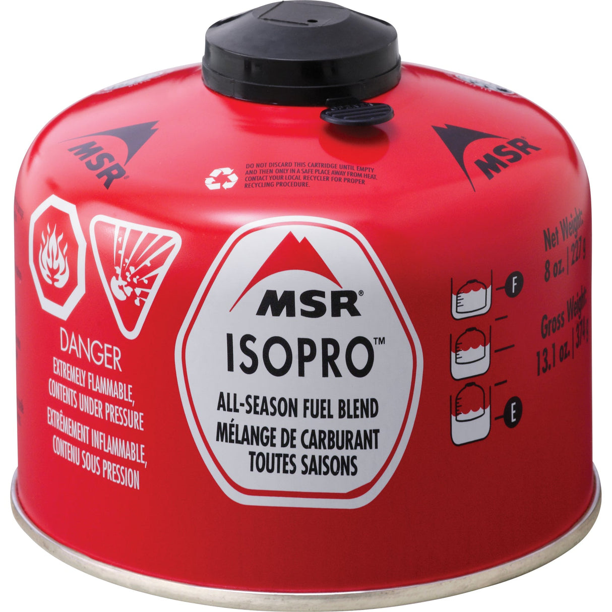 Isopro Fuel Isobutane, 8oz