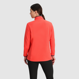 Outdoor Research Women's OR Polartec 100 Quarter Zip - Sunrise Sunrise