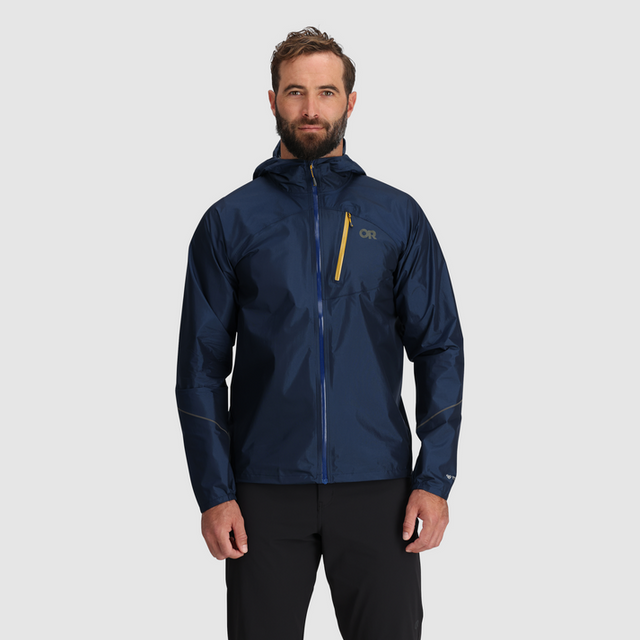 Outdoor Research Mens Helium Rain Ultralight Jacket - Cenote Cenote
