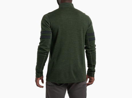 Kuhl Clothing Men's Light Kuhl Team Quarter Zip - Moss Stone