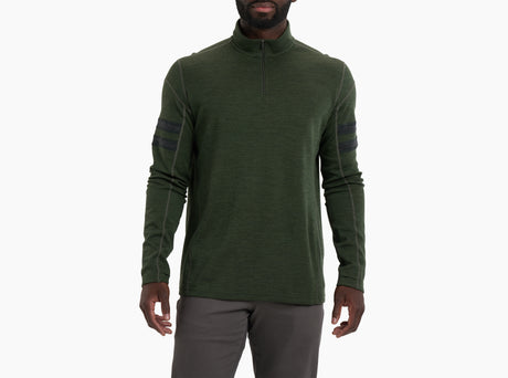 Kuhl Clothing Men's Light Kuhl Team Quarter Zip - Moss Stone Moss Stone