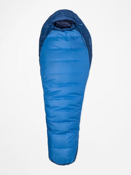 Marmot Trestles 15 Sleeping Bag Right Zipper Coblt blue/blue nght