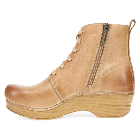 Dansko Women's Sigourney Distressed Boot - Honey Honey