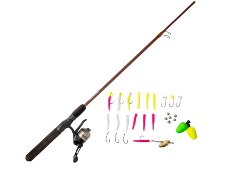 zebco 33 Micro Trigger Trout 66 Spincast Combo w/Trout Magnet Tackle