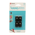 VELCRO Brand Removable Wall Hook Black / 4CT