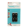 VELCRO Brand Removable Wall Hook Black / 4CT