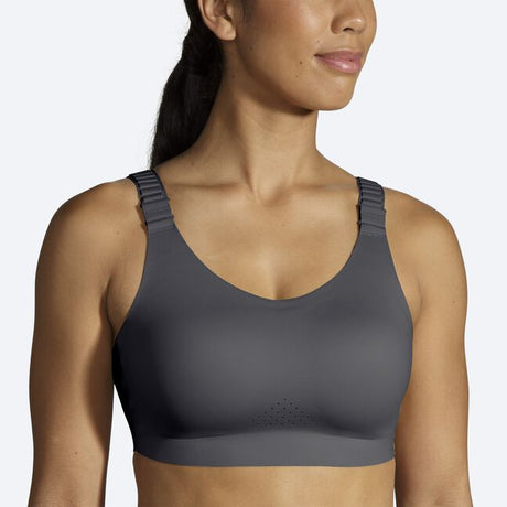 Brooks Women's Dare Scoopback Run Bra 2.0 Asphalt