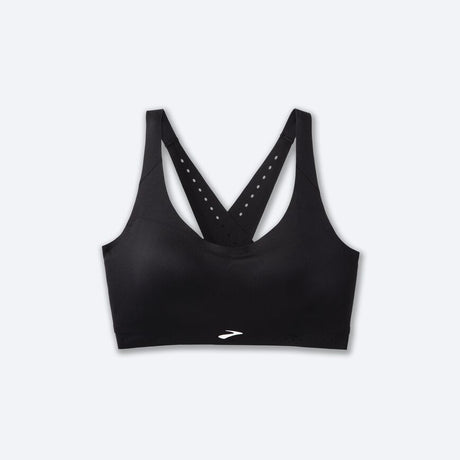 Brooks Women's Dare Strappy Run Bra 2.0 Black