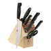 Zwilling Four Star 8-Piece Knife Block Set Natural
