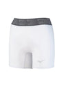 Mizuno Youth Girl's Aero Vent Padded Sliding Short White