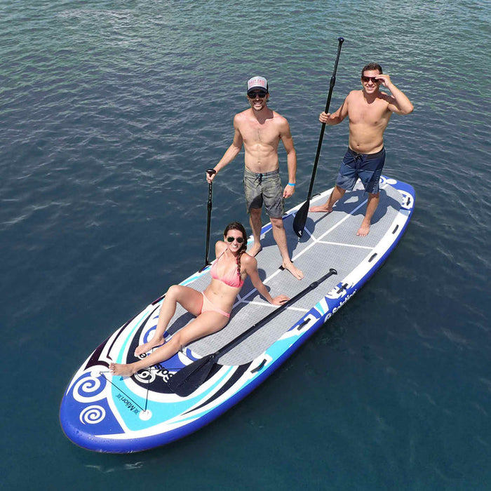 Solstice Maori Giant Multi-Person Inflatable Paddleboard/SUP Package