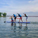 Solstice Maori Giant Multi-Person Inflatable Paddleboard/SUP Package