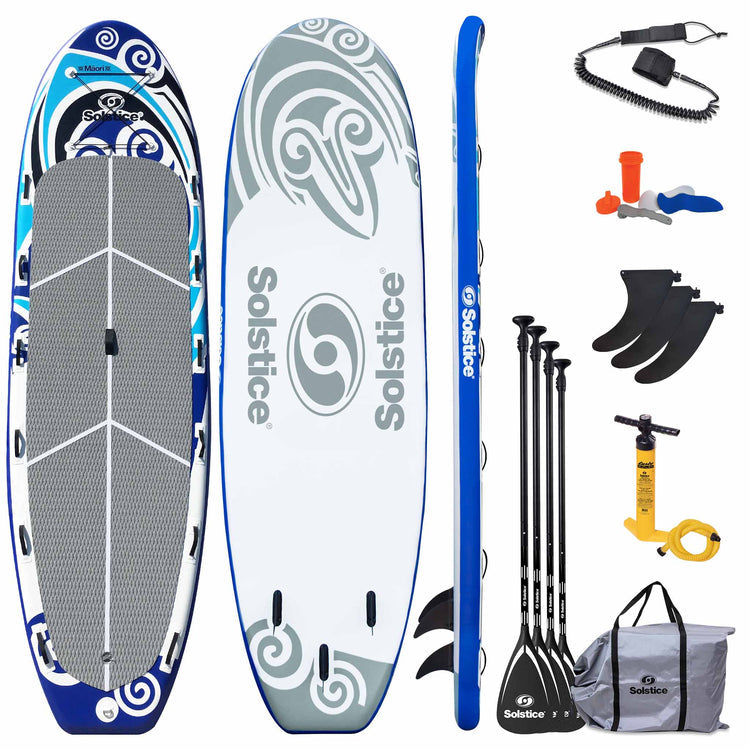 Solstice Maori Giant Multi-Person Inflatable Paddleboard/SUP Package