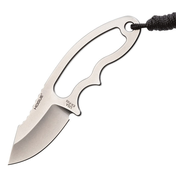 Hogue Ex-f03 2.25" Clip Point Blade Neck Knife Ss/ss