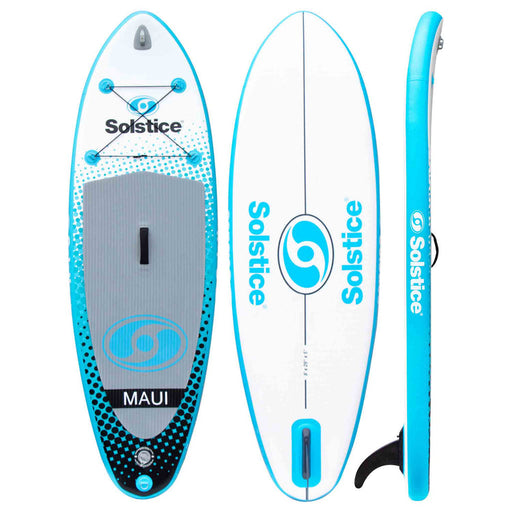 Solstice Maui Youth Inflatable Paddleboard/sup Package Red