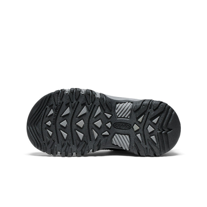 Keen Children's Targhee IV Low Waterproof Shoe - Black/Steel Grey Black/Steel Grey