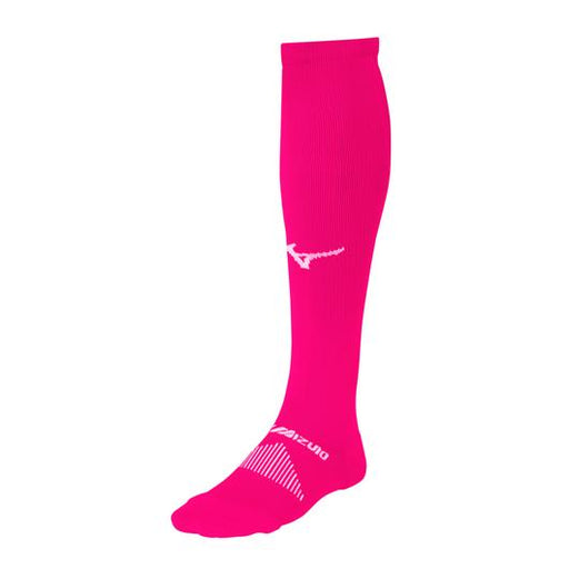 Mizuno Performance Over-the-Calf Sock - Shocking Pink Shocking Pink