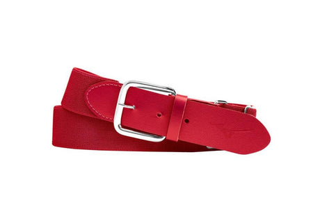 Mizuno Classic Elastic Youth Belt Red