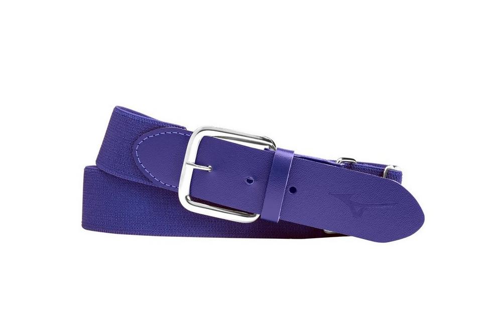 Mizuno Classic Elastic Adult Belt Purple