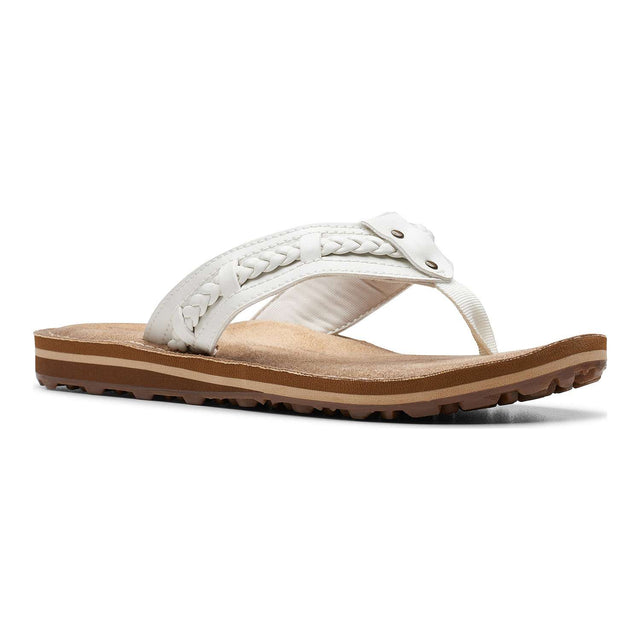 Clarks Women's Fenner Nerice Sandal - Off White Off White