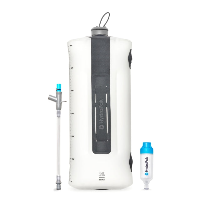 HydraPak Seeker+ 6L Gravity Filter Kit Clear