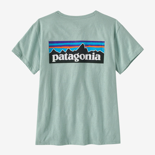 Patagonia Women's P-6 Logo Responsibili-Tee Wispy Green