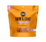 BIXBI Pet Skin & Coat Jerky Treats for Dogs - Salmon Recipe - 4oz / 10oz Salmon