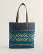 Pendleton Diamond Desert Wool/leather Market Tote Diamond desert