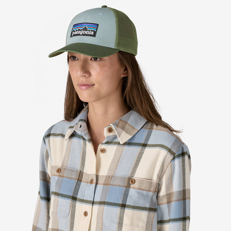 Patagonia P-6 Logo LoPro Trucker Hat - Thermal Blue Thermal Blue