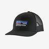 Patagonia P-6 Logo Trucker Hat Black