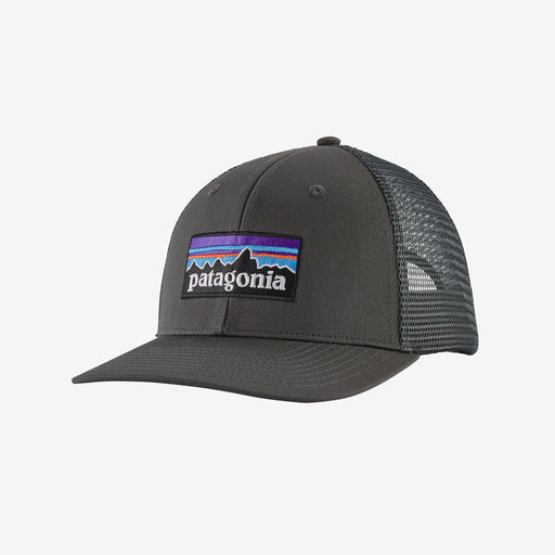 Patagonia P-6 Logo Trucker Hat Forge grey