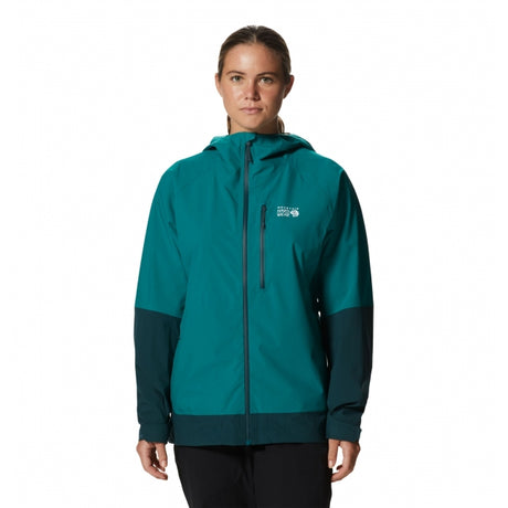 Mountain Hardwear Women's Stretch Ozonic Jacket Botanic/ Dark Marsh