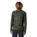 Mountain Hardwear Men's Crater Lake Hoody Surplus Green Scatter Dye Print